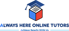 Always Here Online Tutors Logo